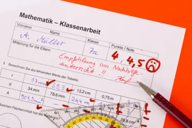 Schlechte Note Bei Klassenarbeit