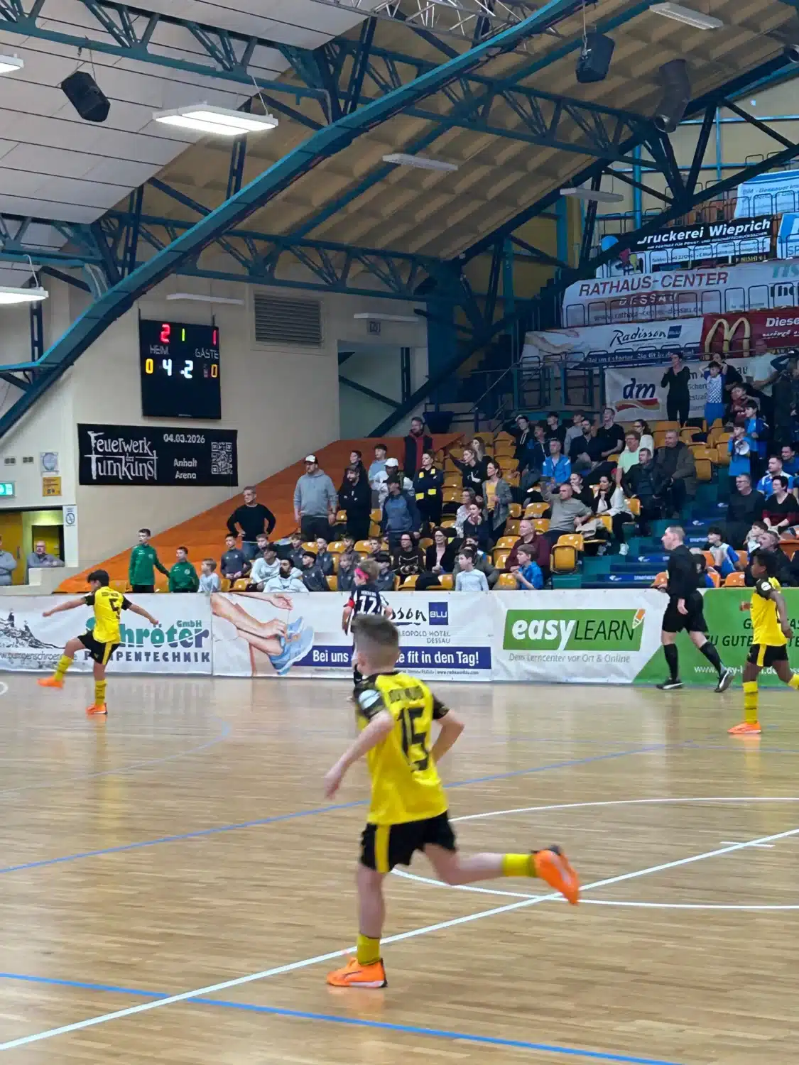 Juniorscup 2026 Borussia Dortmund Im Spiel