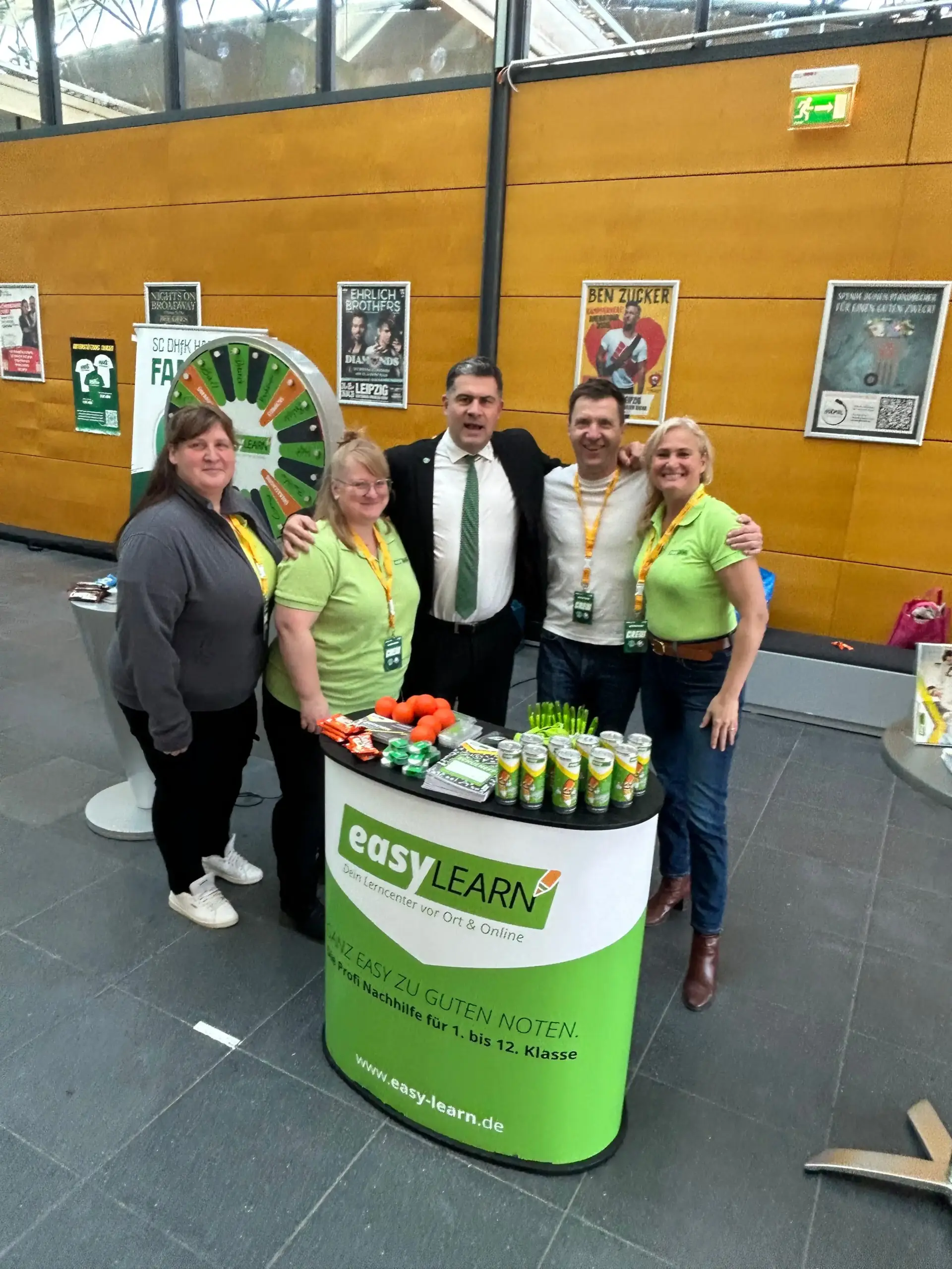 DHfK Karrieretag 2026 easyLEARN Teambild